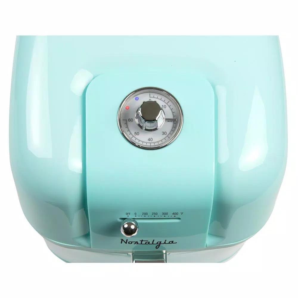 Nostalgia Classic Retro 7 Qt. Air Fryer, Aqua Blue