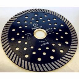 Whirlwind USA 5 in. Turbo Continuous Rim Diamond Blade for Granite and Stone thumbnail 3