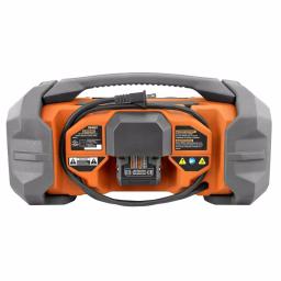 RIDGID 18V Hybrid Jobsite Radio Kit with 2.0 Ah Lithium-Ion Battery and Charger thumbnail 5