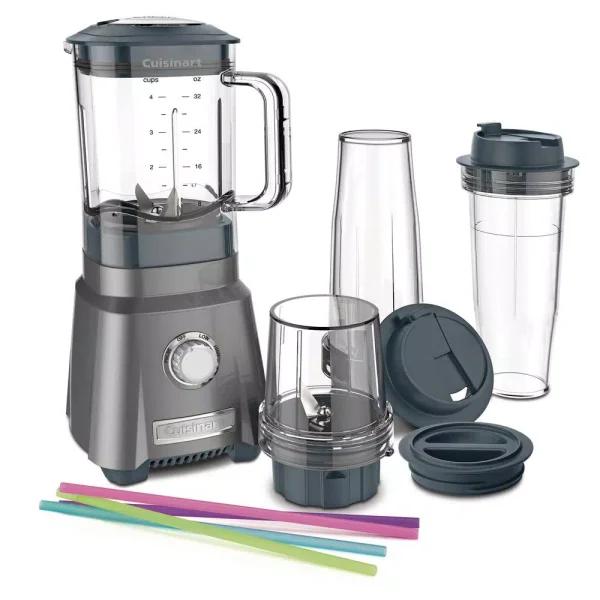 Cuisinart Hurricane 32 oz. Compact Juicing Blender, 3-Speed Brushed Chrome