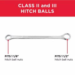 TowSmart Hitch Ball Wrench for 1-1/8 in. and 1-1/2 in. Nuts thumbnail 5