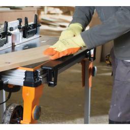 Triton WorkCentre Side Support Accessory with Chrome-Plated Extension Bars thumbnail 2