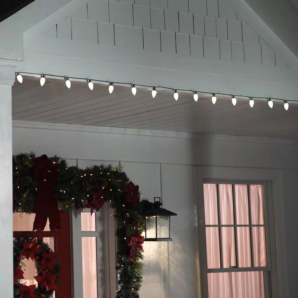 Novolink 25-Light C9 Wi-Fi RGB Color-Changing LED Christmas String Lights, Works with Alexa & Google Home