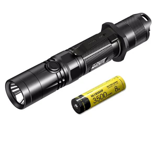 NITECORE MH12GTS 1800 Lumen Rechargeable LED Tactical Flashlight