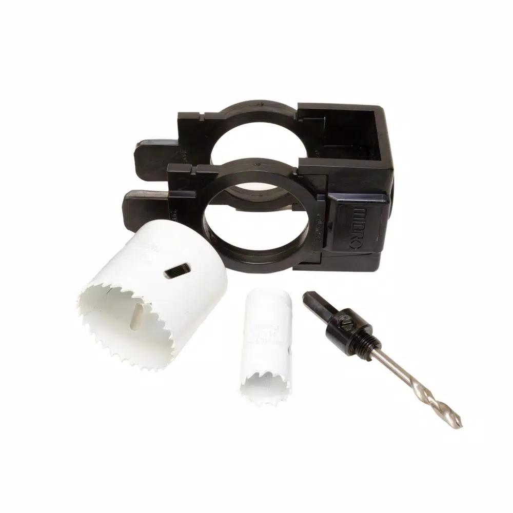 MIBRO Bi-Metal Door Lock and Deadbolt Installation Kit for Wood and Metal Doors