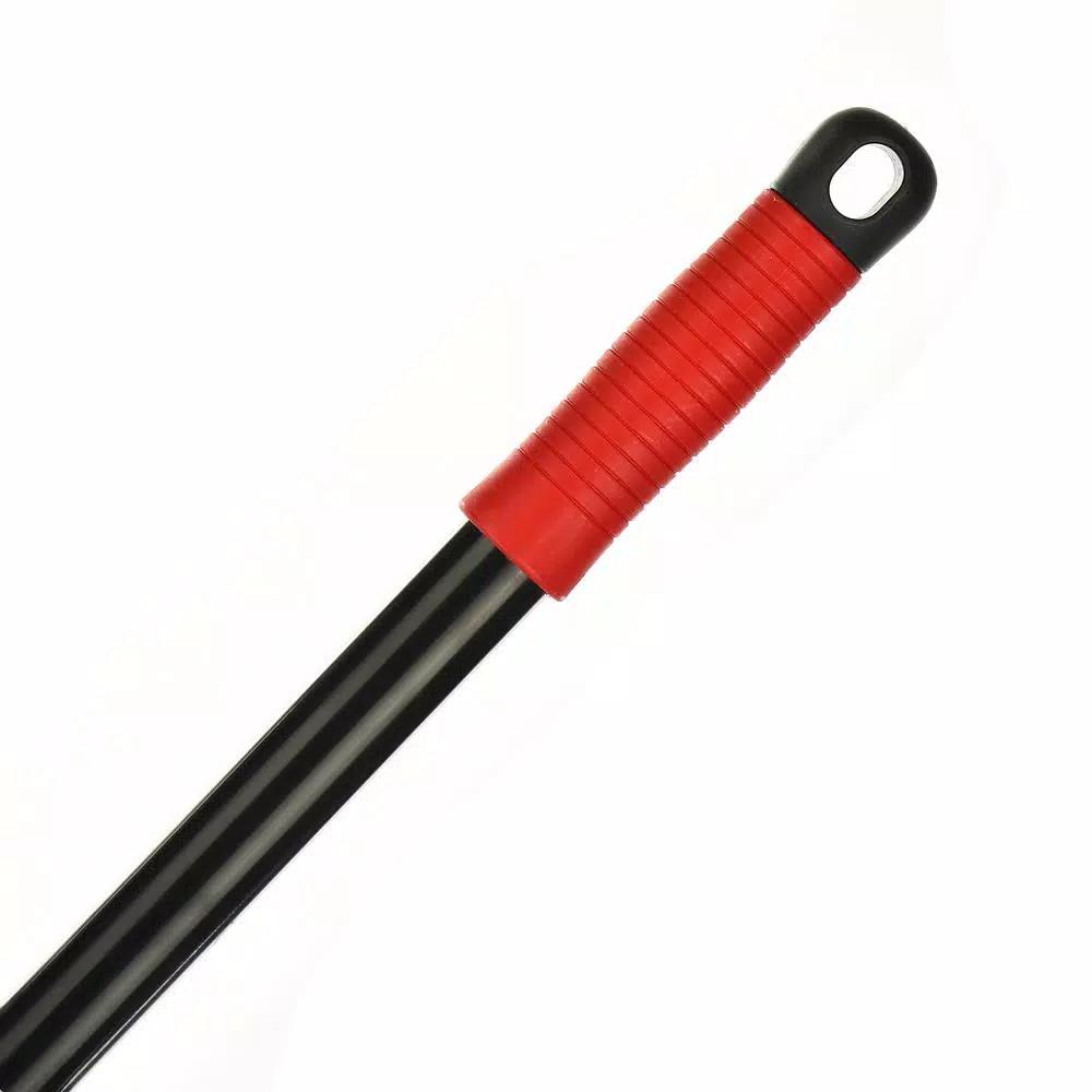 Alpine Industries 18 in. 2-in-1 Squeegee Push Broom, Red (3-Pack)
