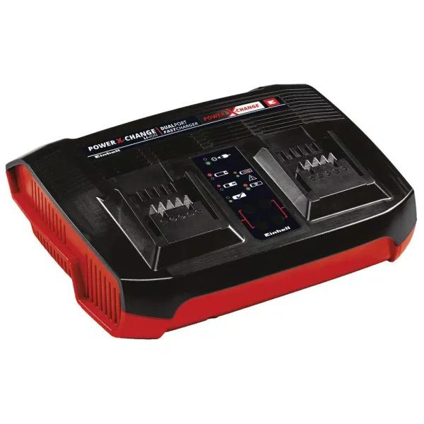 Einhell Power X-Change 18V 3A Dual Port Lithium-Ion Fast Battery Charger Station
