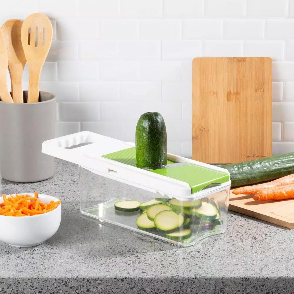 Classic Cuisine 7-in-1 Chopper Mandoline Slicer with Storage Base
