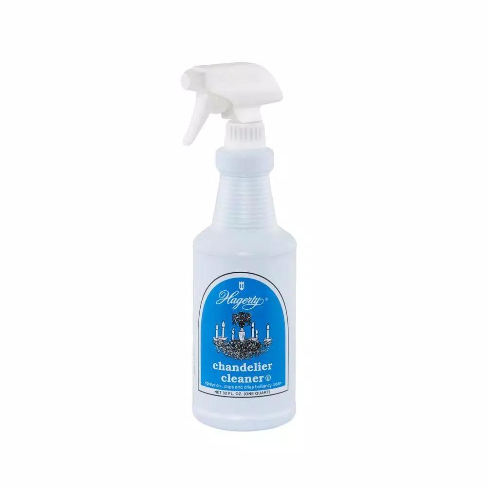 Hagerty Chandelier Cleaner, 32 fl. oz. Liquid Formula for Crystal and Glass Fixtures