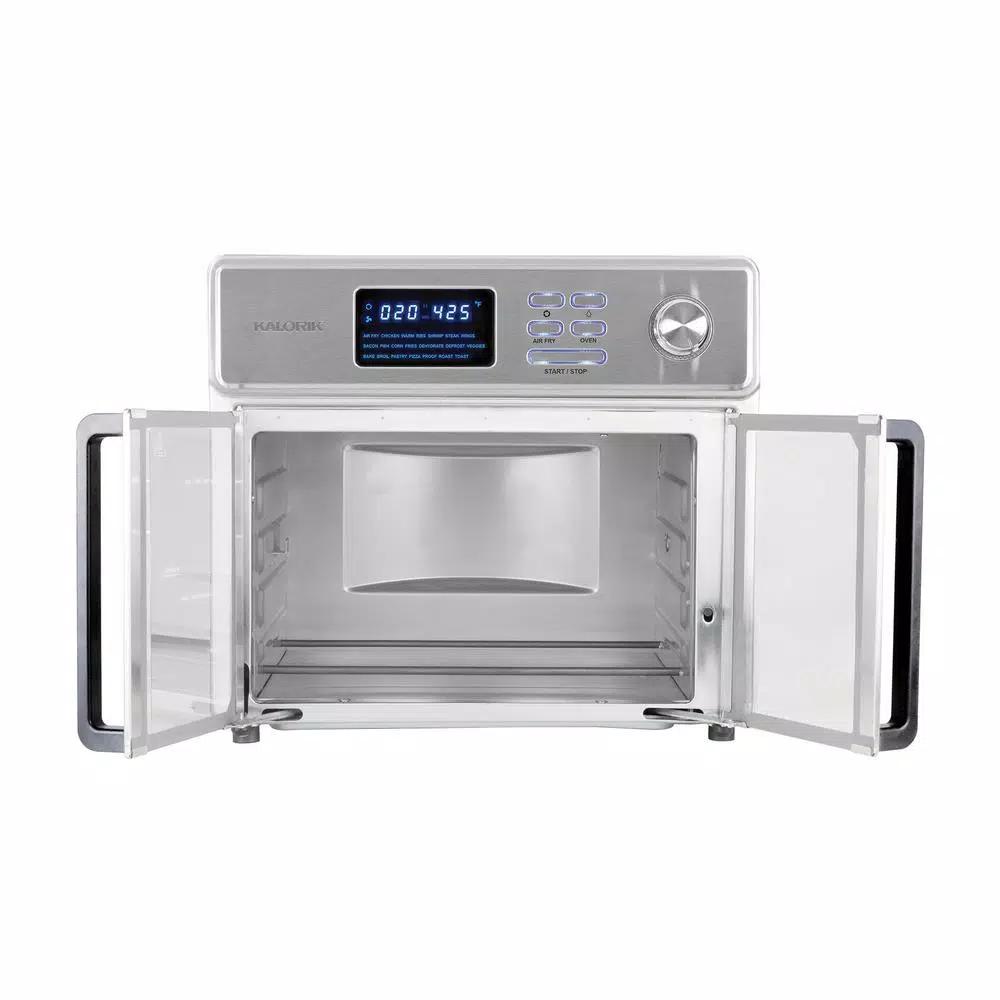 Kalorik Digital Maxx 26 qt. Stainless Steel Air Fryer Oven with Rotisserie
