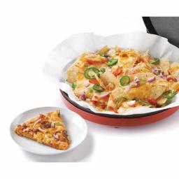 Betty Crocker 12 in. Non-Stick Pizza Maker, Red Specialty Countertop Grill thumbnail 7