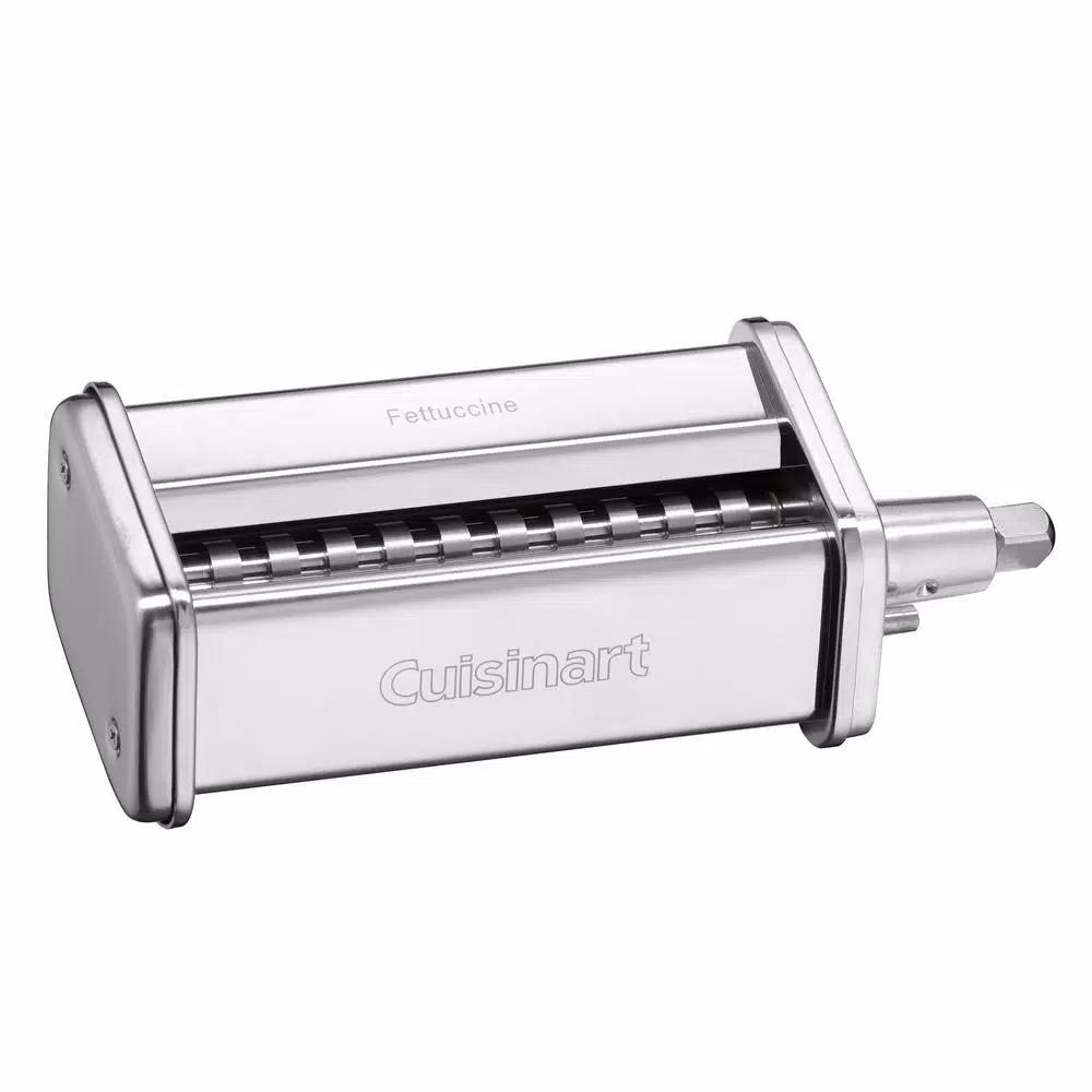 Cuisinart Stainless Steel Pasta Roller and Cutter Attachment for Stand Mixers, 5.5 Qt.