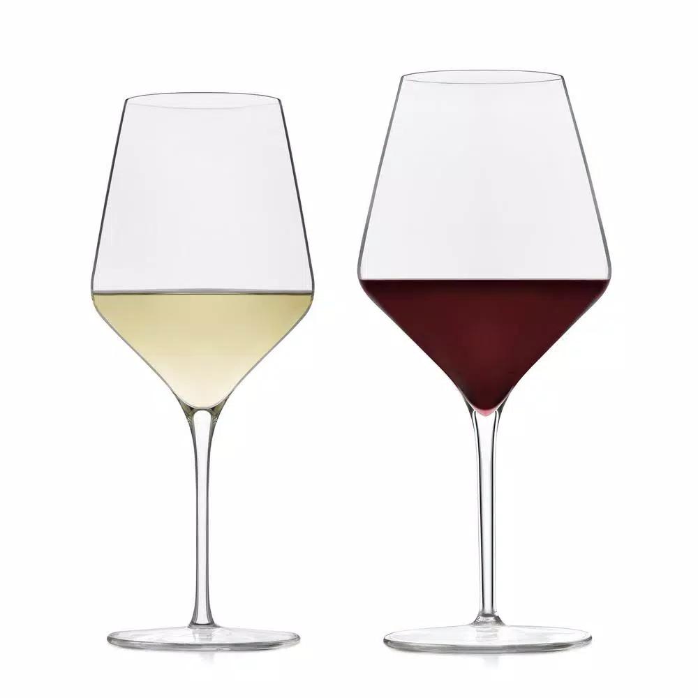 Libbey Signature Greenwich 12-Piece Wine Glass Set - 6 Red & 6 White Wine Glasses