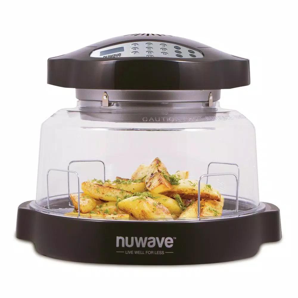 NuWave Oven Pro 1500W Black Countertop Oven with Triple Combo Cooking Power