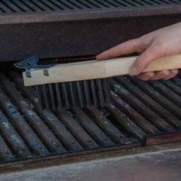 Carlisle Sparta 20 in. Carbon Steel Wire Brush and Stainless Steel Scraper Set, 12-Pack thumbnail 2