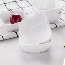 MALACASA 3 in. White Porcelain Ramekins Set of 12, Ceramic Serving Bowls for Creme Brulee and Dipping Sauces thumbnail 7