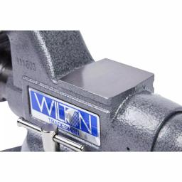 Wilton Tradesman 1745 4.5 in. Round Channel Bench Vise with Machined Anvil thumbnail 3