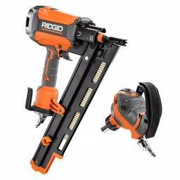 RIDGID 21-Degree 3-1/2 in. Framing Nailer and 3-1/2 in. Full-Size Palm Nailer Combo Kit thumbnail 1