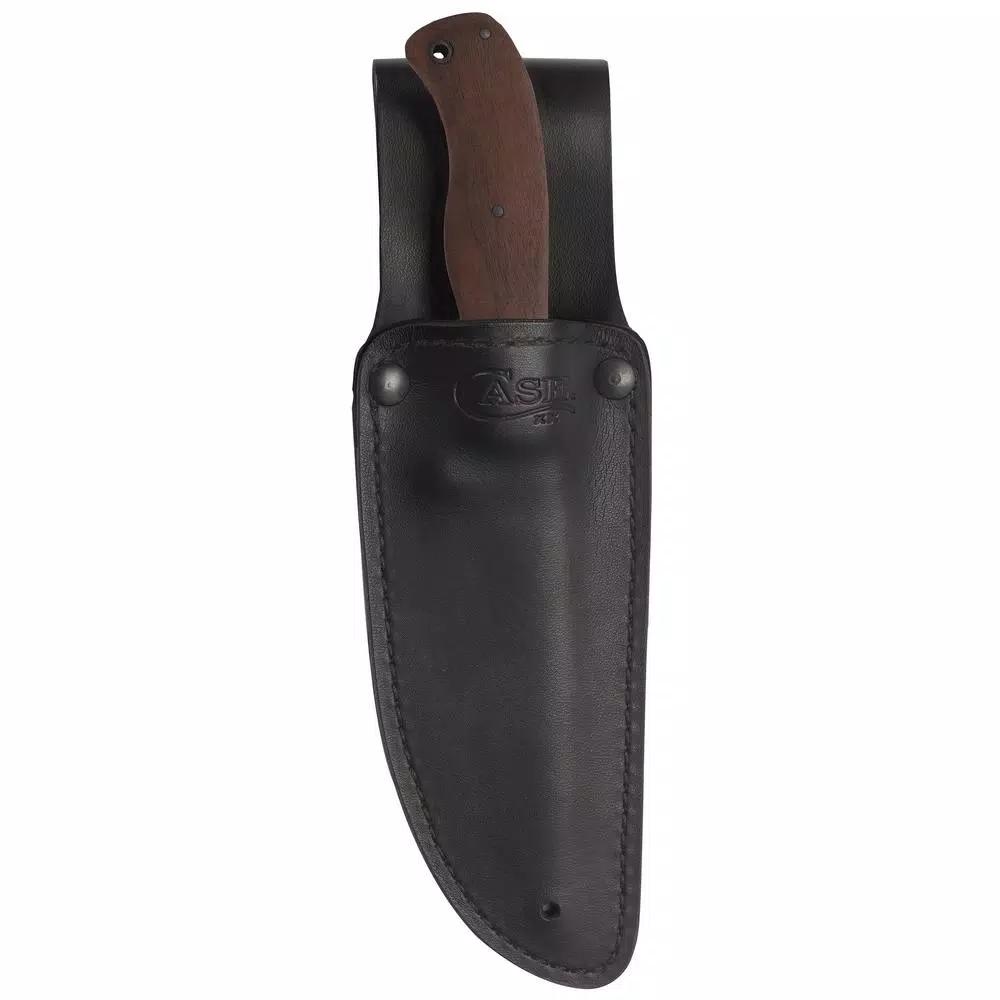 W.R. Case and Sons Cutlery Co. Case Winkler Skinner Fixed Blade Knife with Black Walnut Handle, 5.2 in. 80CrV2 Steel Blade