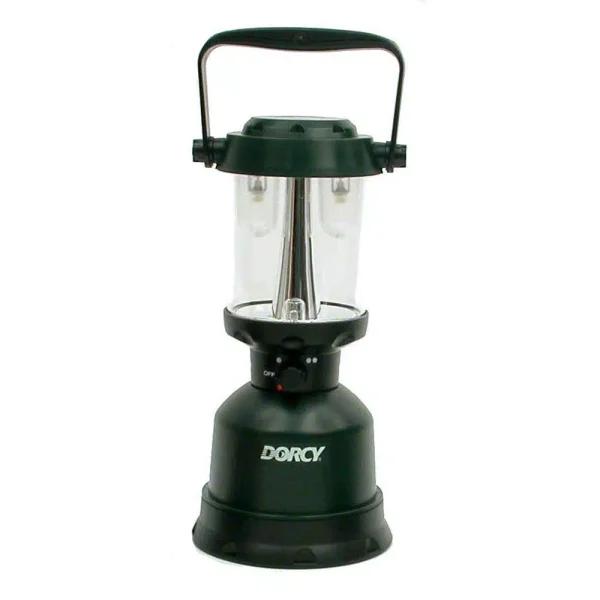 Dorcy 400 Lumen LED Twin Globe Lantern, Waterproof & Submersible, Green