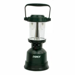 Dorcy 400 Lumen LED Twin Globe Lantern, Waterproof & Submersible, Green thumbnail 1