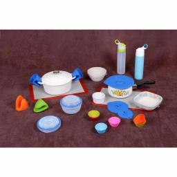 Creative Home Silicone Collapsible Food Storage Bowl with Leak-Resistant Lid, 16 oz thumbnail 5