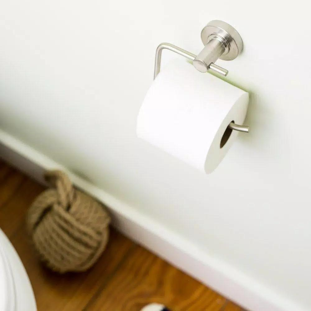 Speakman Neo Single Post Toilet Paper Holder, Brushed Nickel