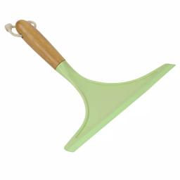 Home Basics 1.75 in. Bamboo Window Squeegee with Rubber Blade and Handle thumbnail 2