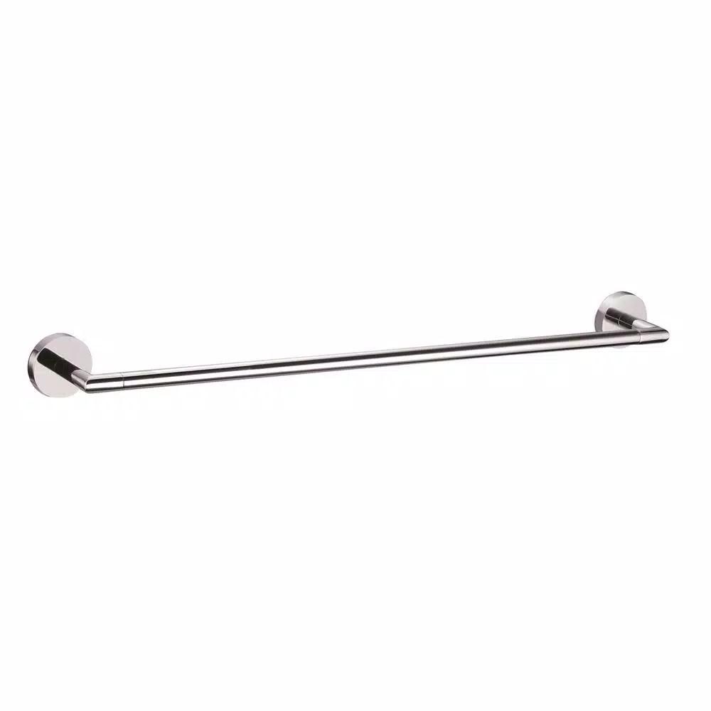 Design House Graz 4-Piece Bathroom Hardware Accessory Kit, Polished Chrome
