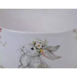 Certified International Sweet Bunny 10.75 in. Multicolored Earthenware Deep Serving Bowl thumbnail 3