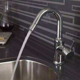 American Standard Pekoe Single-Handle Bar Faucet, Stainless Steel thumbnail 3