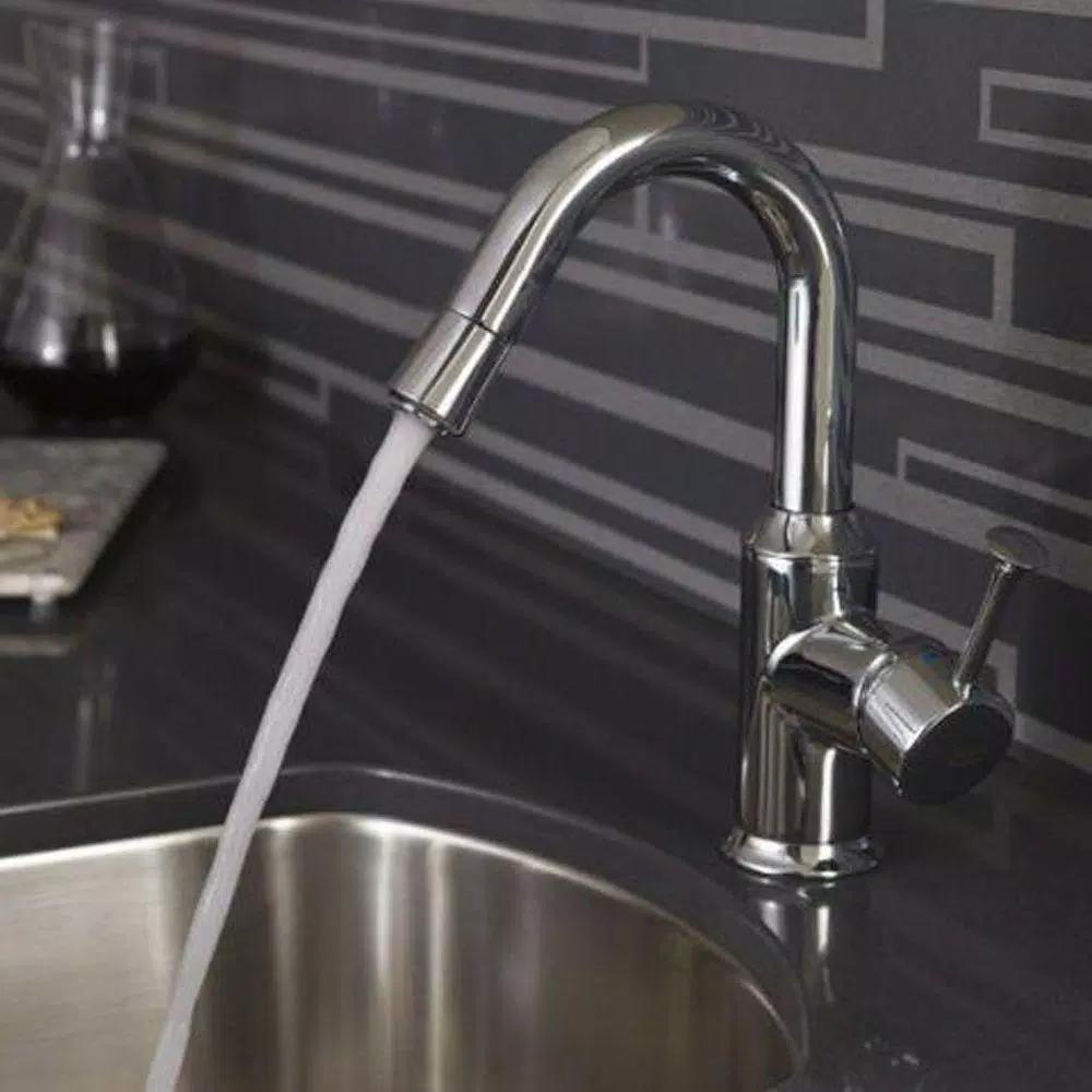 American Standard Pekoe Single-Handle Bar Faucet, Stainless Steel