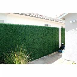 Ejoy GorgeousHome Artificial Ficus Boxwood Hedge Greenery Panels, 20 in. x 20 in. (12-Pack) thumbnail 5