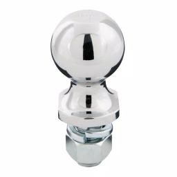 TowSmart 2,000 lb. Capacity Chrome Hitch Ball, 1-7/8 in. x 3/4 in. Shank thumbnail 1