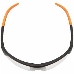 Klein Tools Safety Glasses, Clear Polycarbonate Lens, Anti-Fog & Scratch Resistant, Black/Orange thumbnail 7