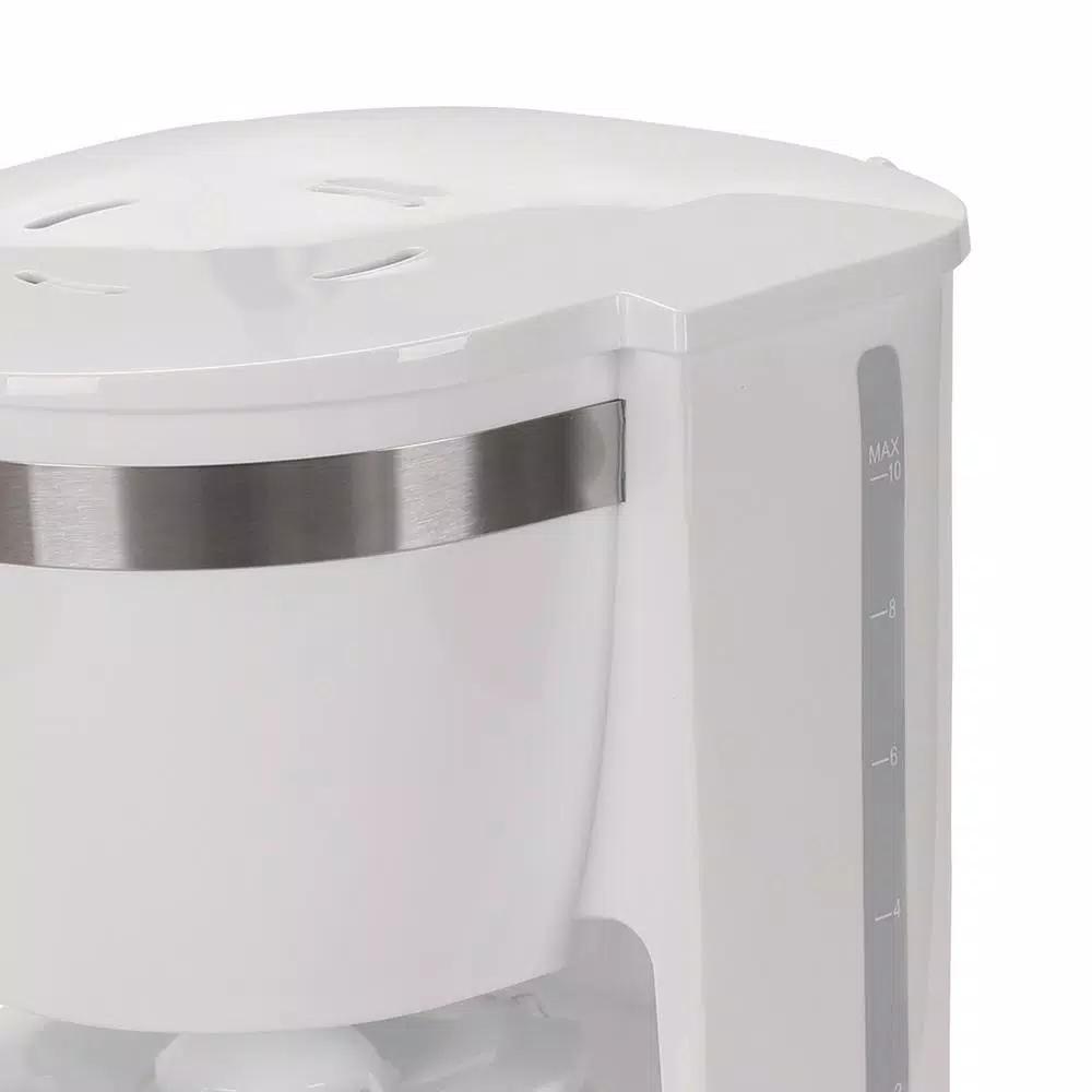 Brentwood Appliances Brentwood 10-Cup White Digital Drip Coffee Maker with Programmable Timer