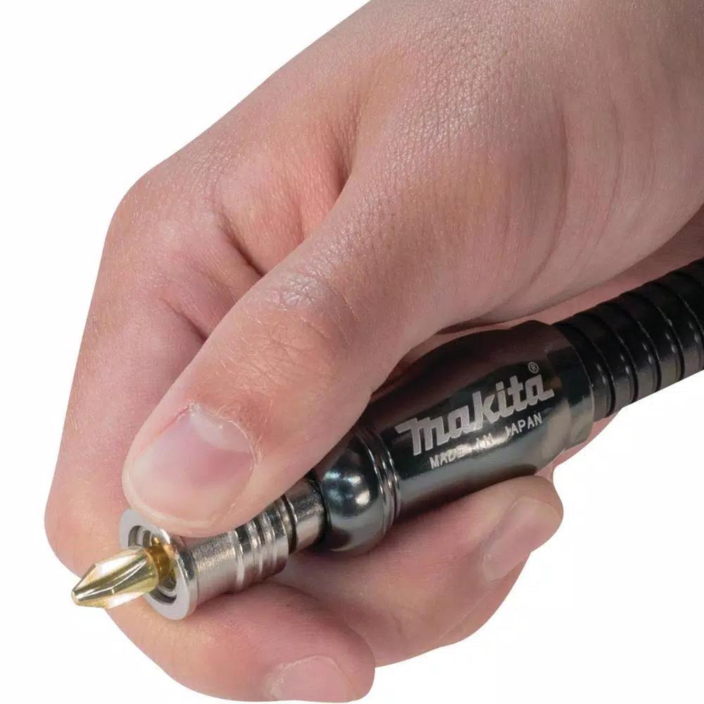 Makita 12 in. Flexible Impact Bit Holder, 1/4 in. Hex Shank