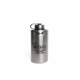 Manna 64 oz. Double Wall Vacuum-Sealed Stainless Steel Keg Growler thumbnail 5