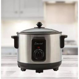 Continental 5.8 Qt. Electric Deep Fryer and Multi-Cooker, Stainless Steel thumbnail 7