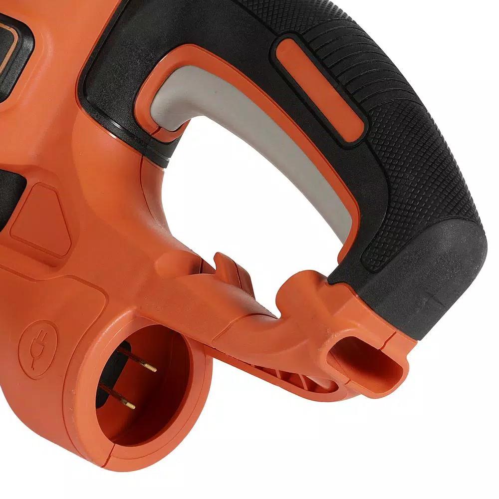 Black+Decker 20 in. 3.8 Amp Corded Electric Hedge Trimmer with Sawblade Feature