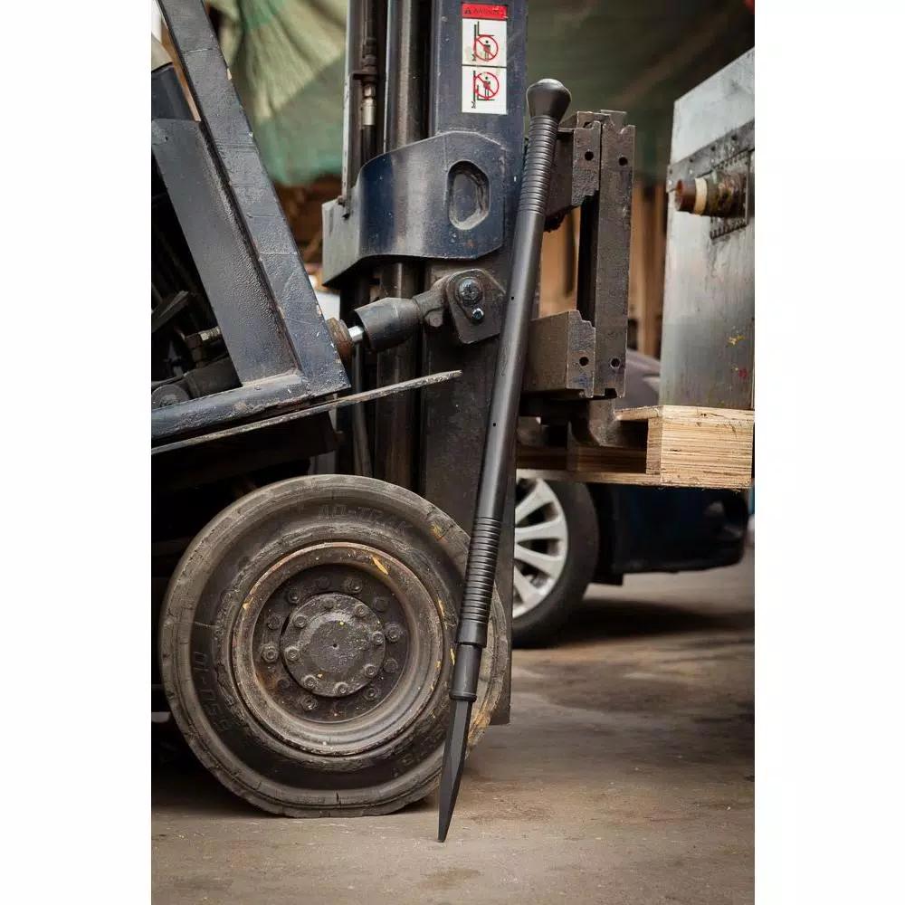 Nupla 43 in. Composite Fiberglass Pry Bar with Steel Point and Striking Face