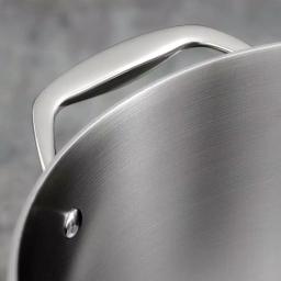 Tramontina Gourmet 6 Qt. Tri-Ply Clad Stainless Steel Covered Braiser thumbnail 5