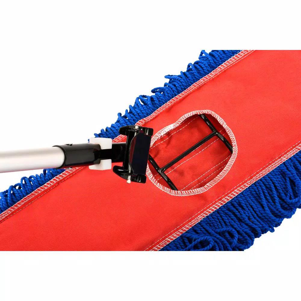 Alpine Industries 48 in. Microfiber Dust Dry Mop Replacement Head, 2-Pack