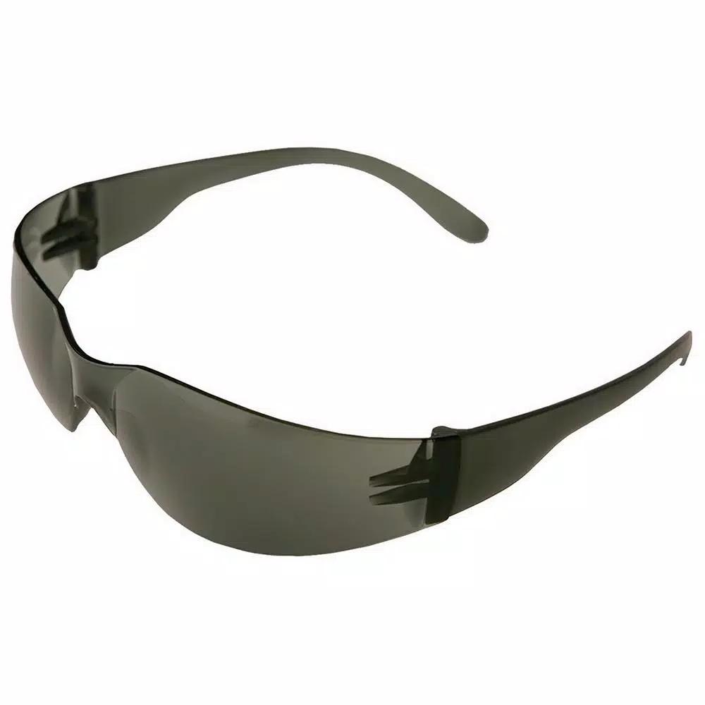ERB IProtect Bifocal Safety Glasses, +2.5 Magnification, Gray Lens, Clear Temple