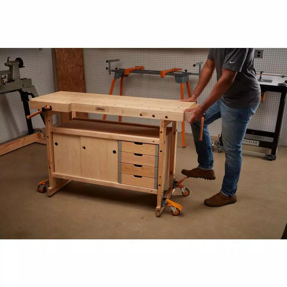 BORA PM-950 Universal Rolling Mobile Base Caster Kit