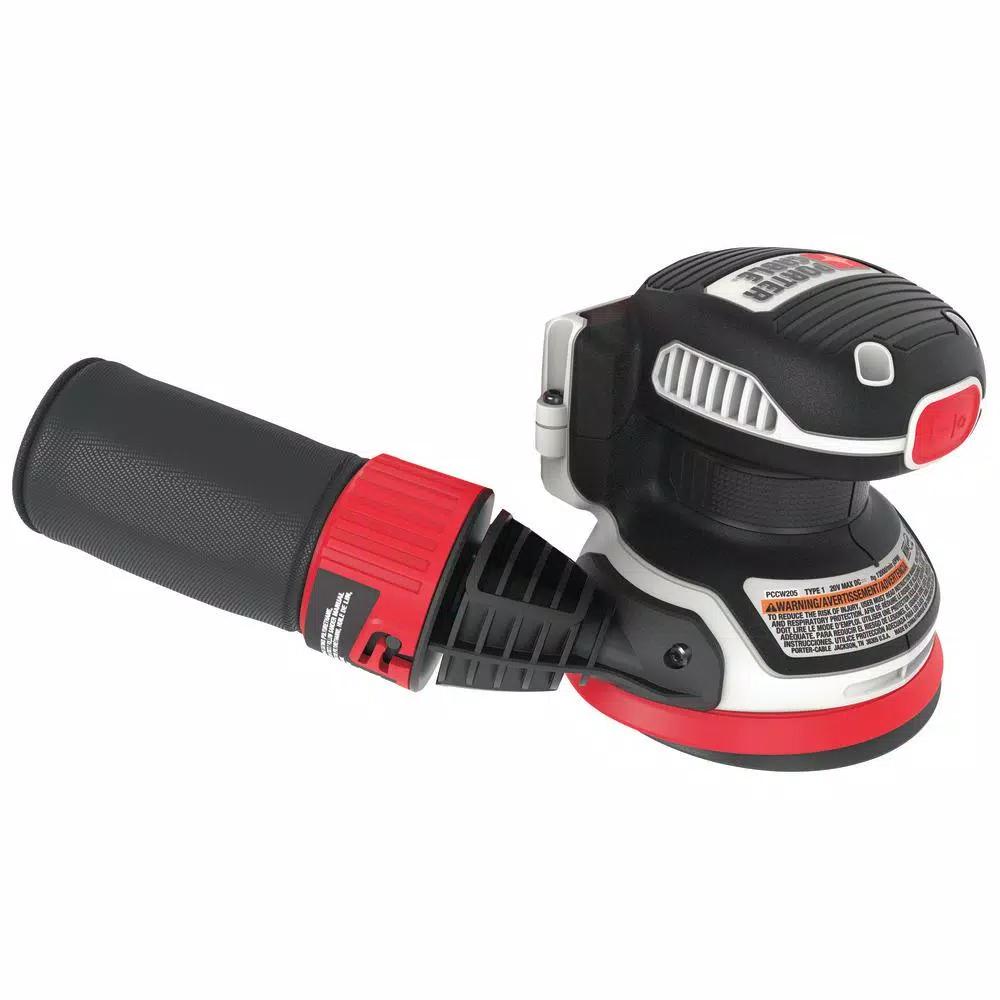 Porter-Cable 20V MAX Cordless 5 in. Random Orbit Disc Sander (Tool-Only)