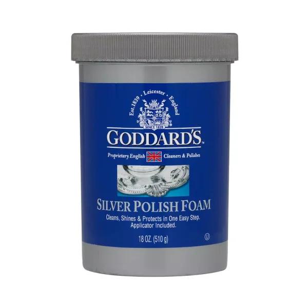 Goddard's Silver Foam Tarnish Remover & Protector, 18 oz.