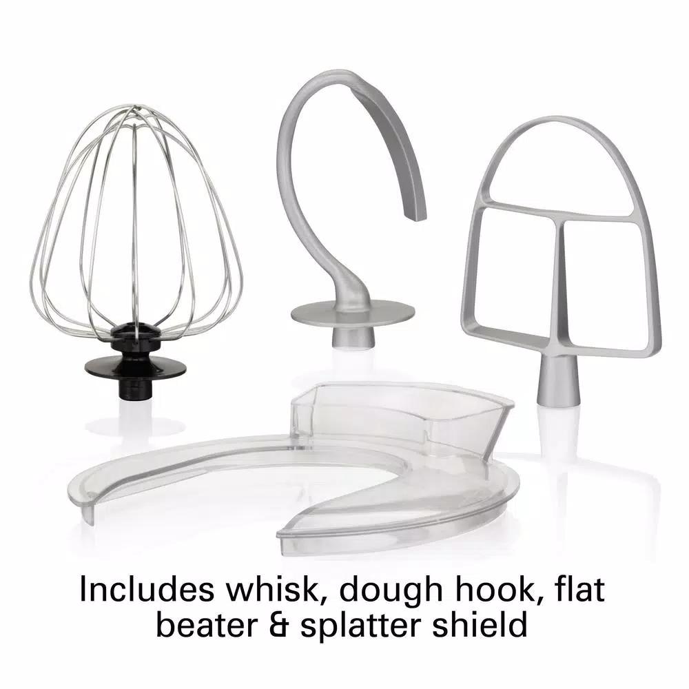 Hamilton Beach 7-Quart 7-Speed Stainless Steel Stand Mixer with 3 Attachments