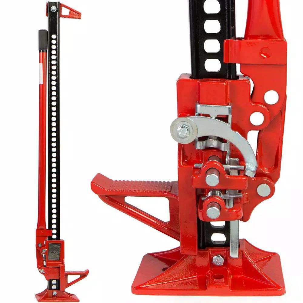 Stark 48 in. 3-1/2-Ton Heavy-Duty Steel Farm Jack