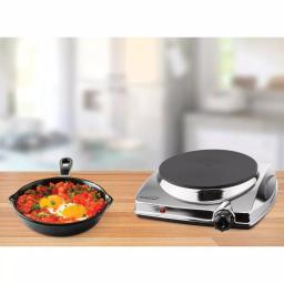 Brentwood Appliances TS-337 1000W Single Burner Electric Hot Plate, Silver thumbnail 8